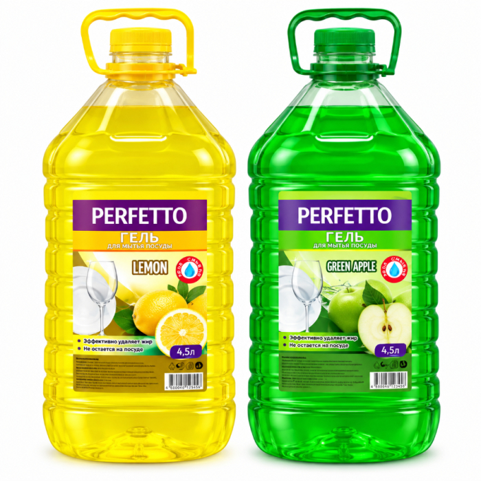 Гель для посуды PERFETTO 4.5л