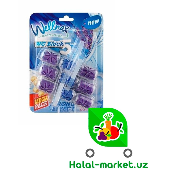 Блоки для туалета WELLNAX Океан 3*57гр