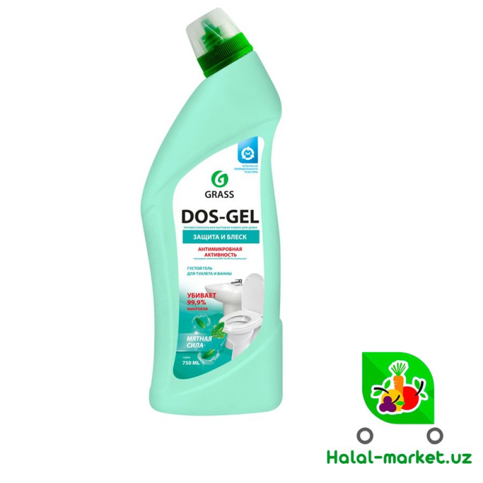 Средство GRASS DOS-GEL Мятная Чистота 750мл