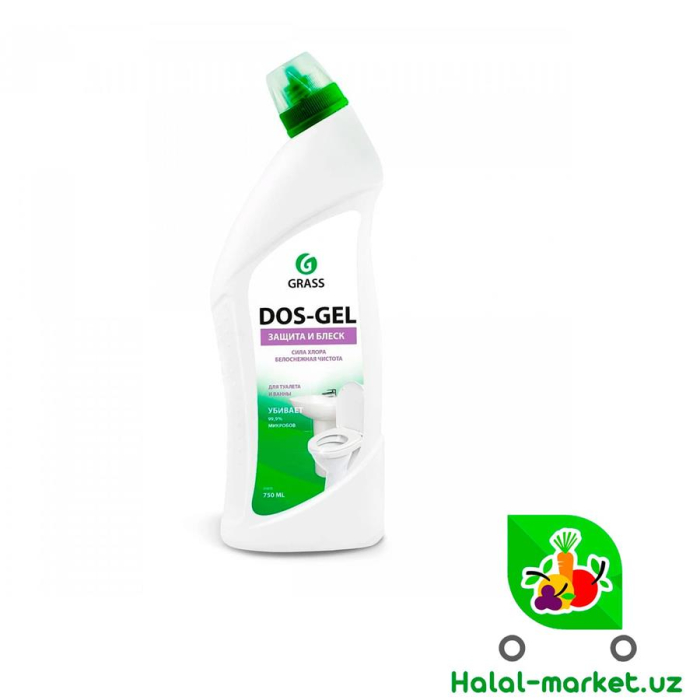 Средство GRASS DOS-GEL Дезинфицурующий чистый гель 750мл