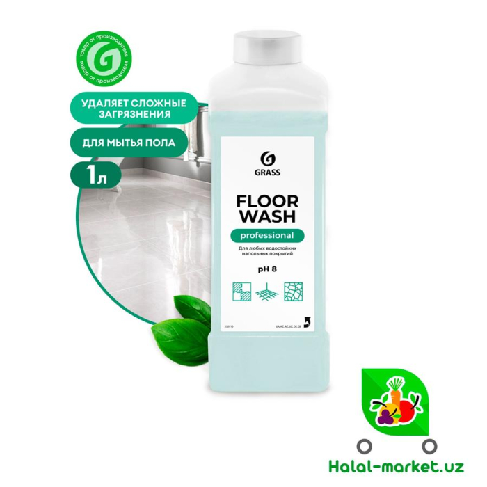 Средство для мытья полов FLOOR WASH 1ЛТ