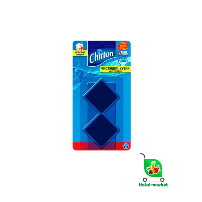 Таблетки для унитаза CHIRTON Морской Бриз 2*50гр