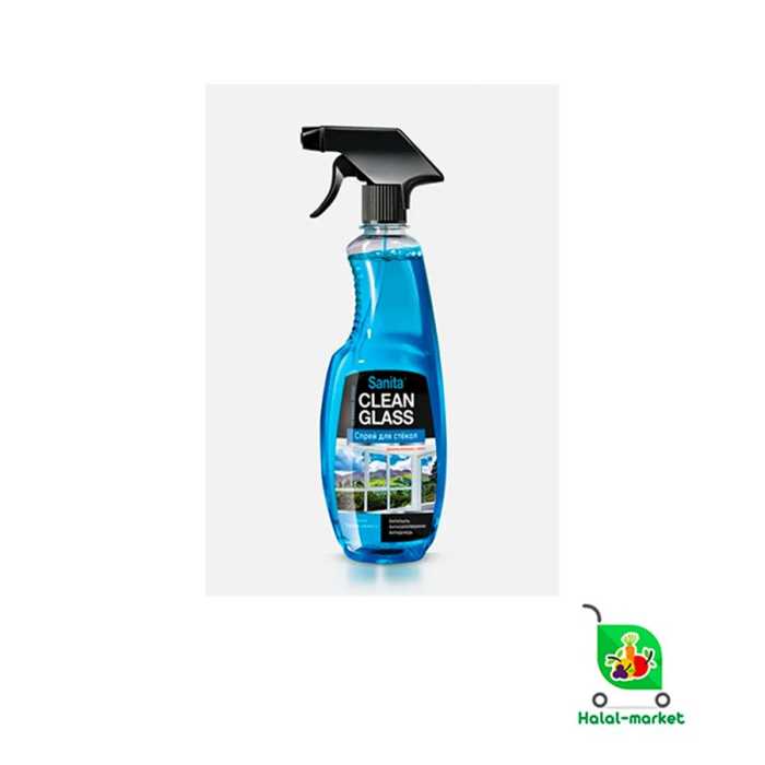 Средство для Стёкол SANITA CLEAN GLASS 500мл