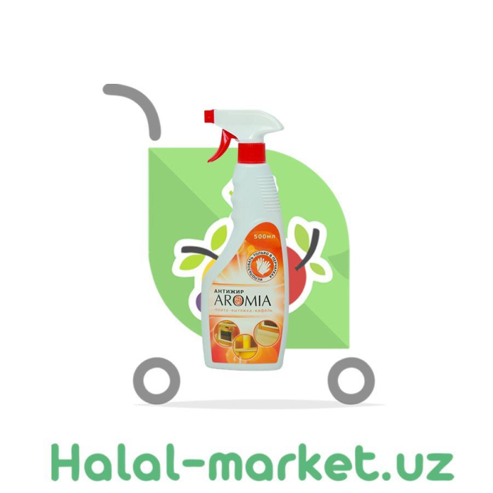 Антижир AROMIA Плитка,вытяжка,кафель 3в1 500мл