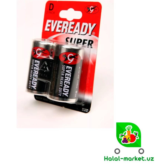 Батарейки EVEREADY Super Duty 2шт