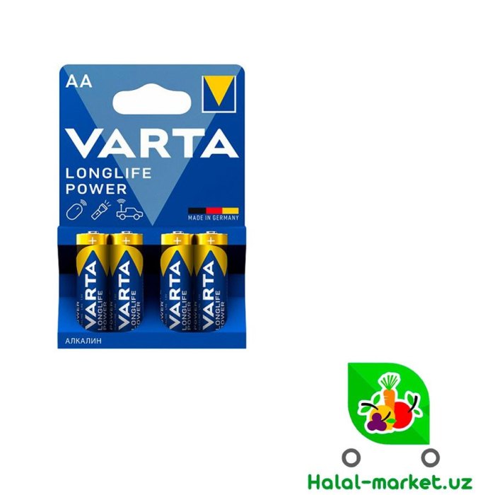 Батарейки VARTA MAX POWER LR6 4706 AA 4шт