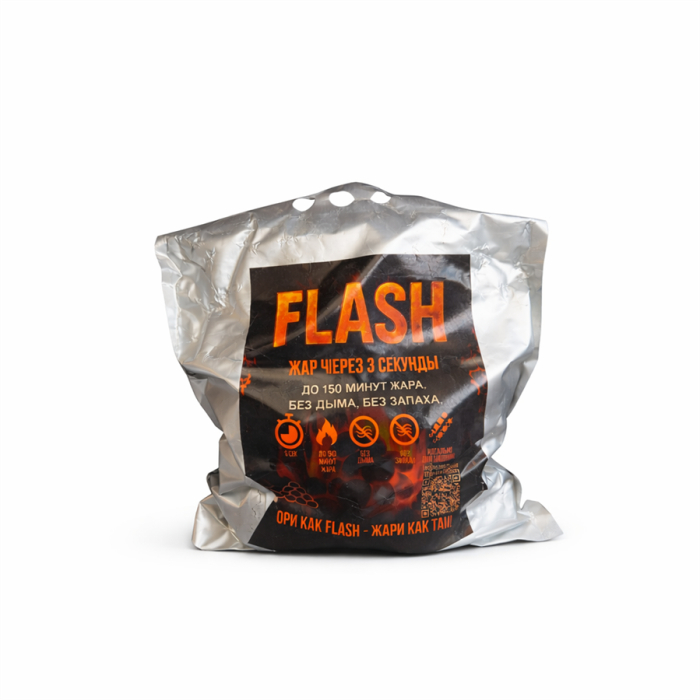 Уголь Брикет FLASH 2кг