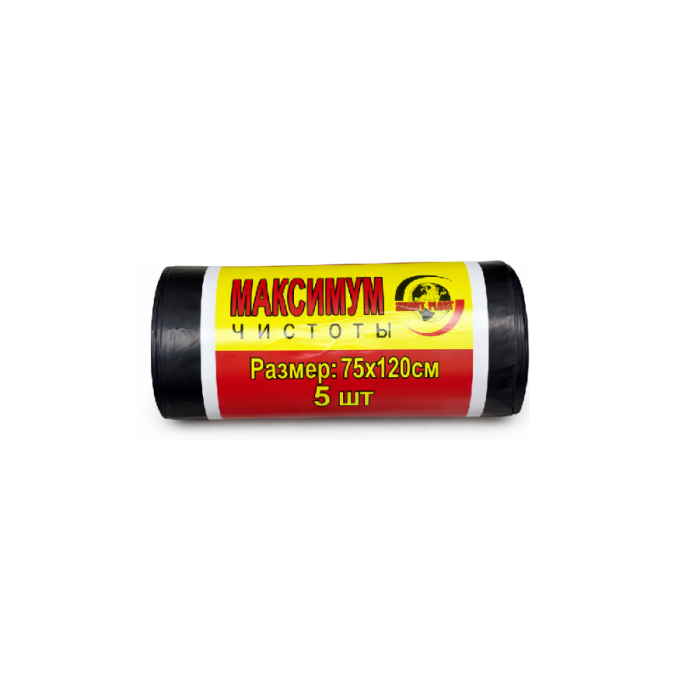 Пакеты для мусора 75*120 5шт