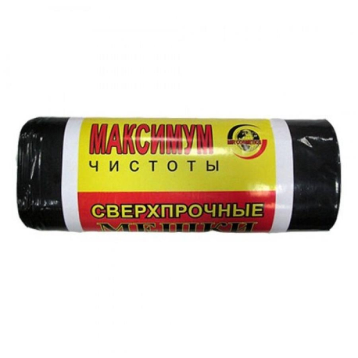 Пакеты для мусора черн 90*120 9шт