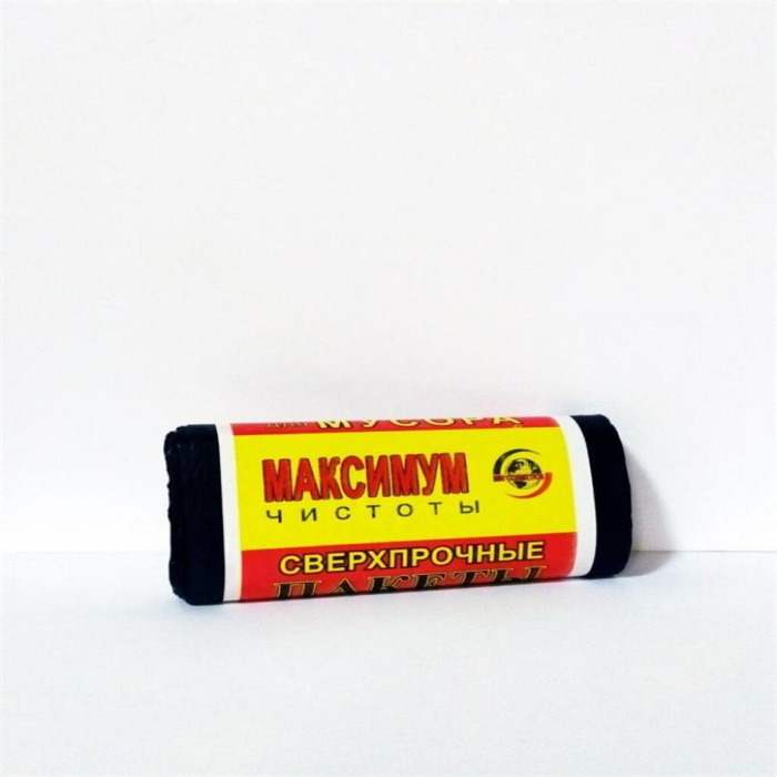 Пакет для Мусора ЧЕРНЫЕ 45*50 20л 15шт
