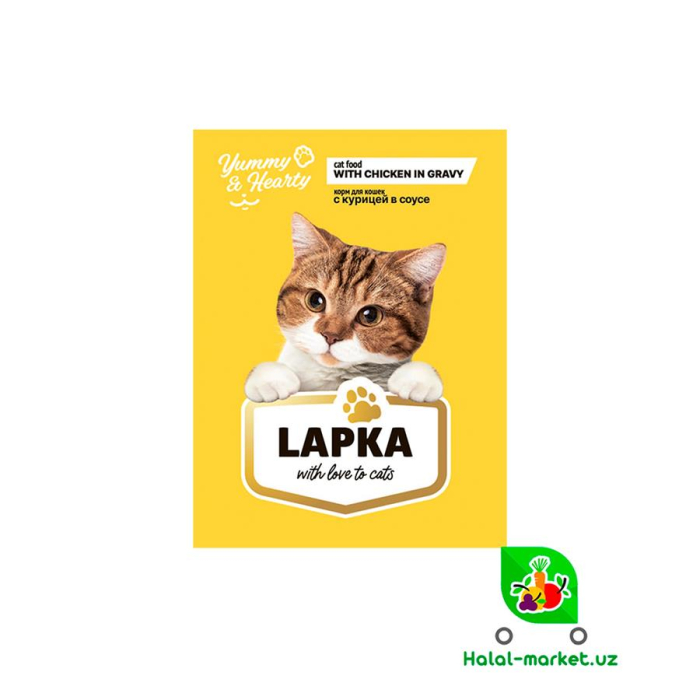 Корм для котов LAPKA Ассортимент 415гр
