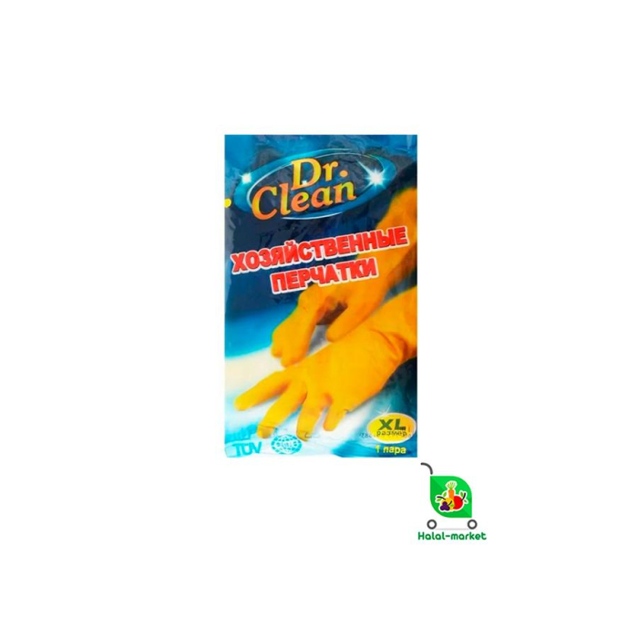 Перчатки резиновые Dr Clean (XL)