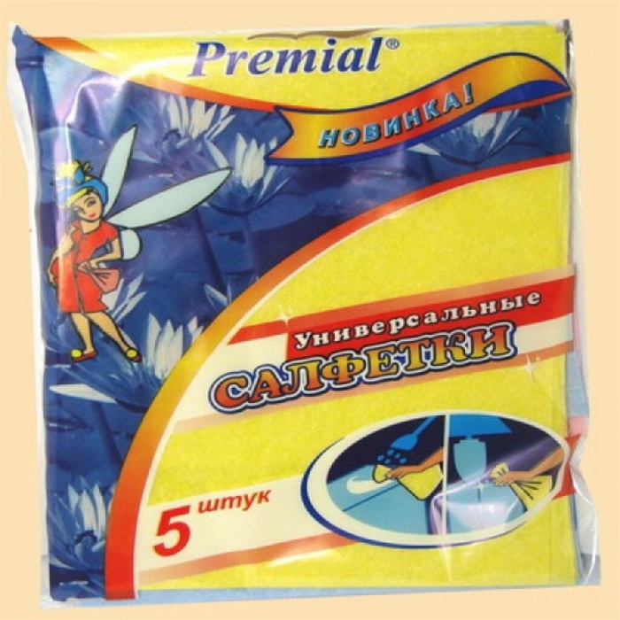 Тряпка PREMIAL 5шт