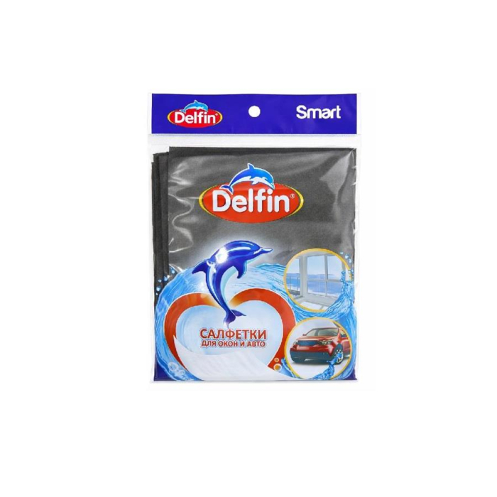 Delfin qora servet 35х50см
