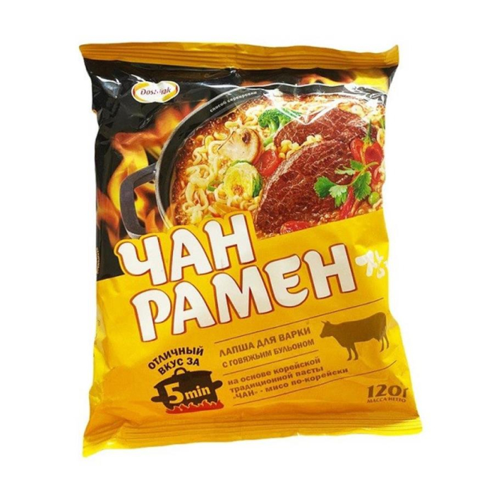 Лапша РАМЁН с говядиной 120гр