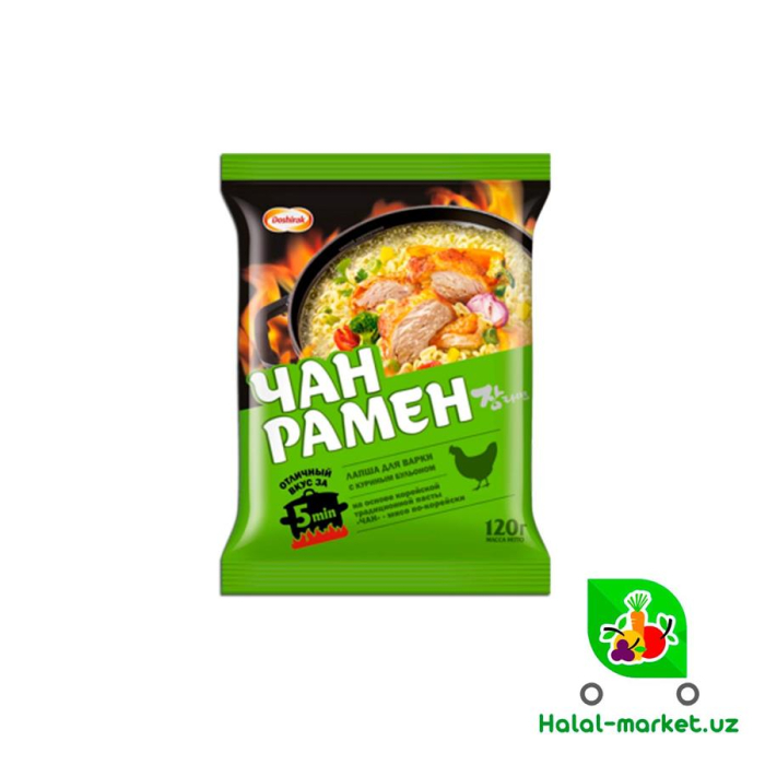 Трад.корейская лапша Чан Рамен Курица 120гр