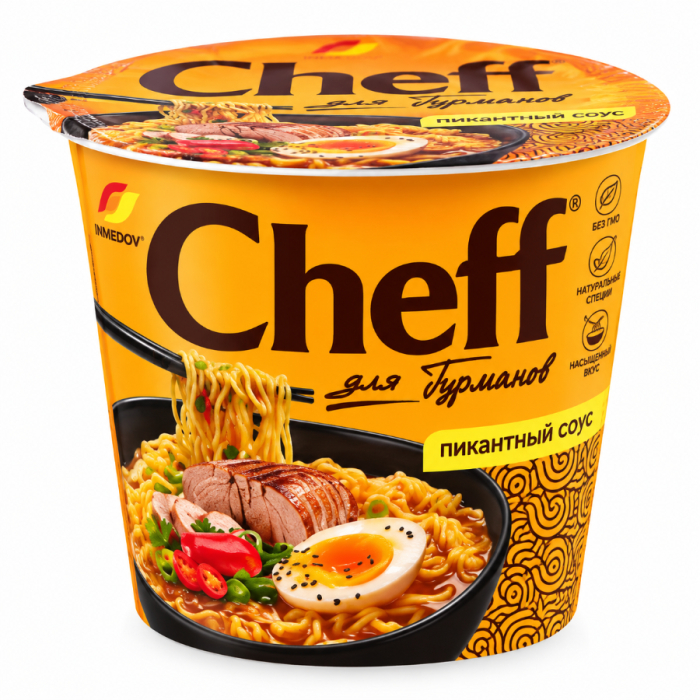 Лапша CHEFF Индейка 100гр (стакан)