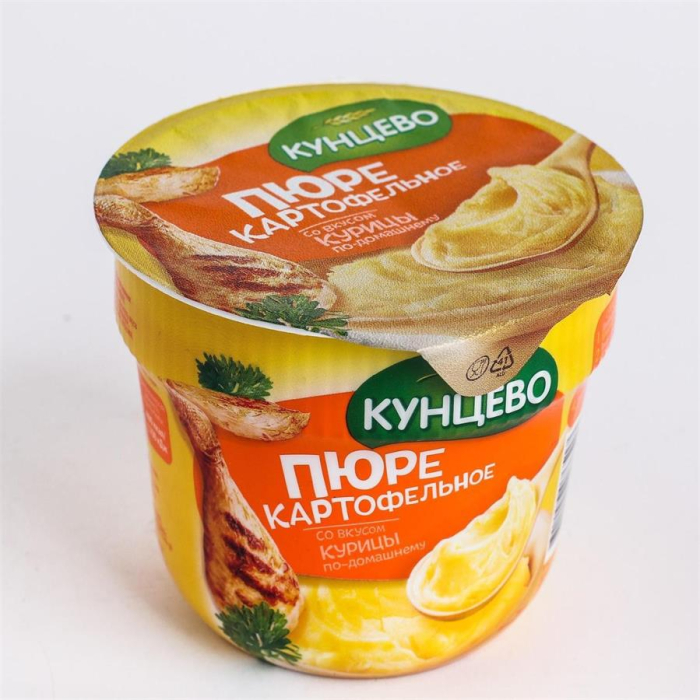Пюре картофельное Кунцево со вкусом курицы по-домашнему 40гр
