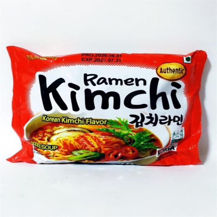 Лапша RAMEN со вкусом Кимчи 120гр