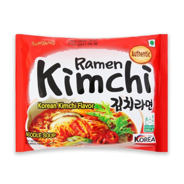Корейский Ролтон KIMCHI FLAVOR 86гр