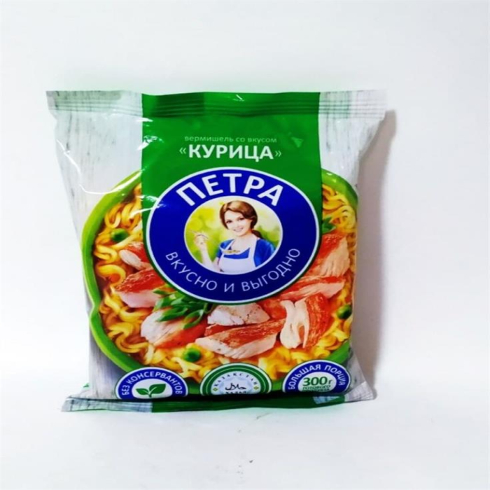 Вермишель с куринным вкусом Петра 50гр
