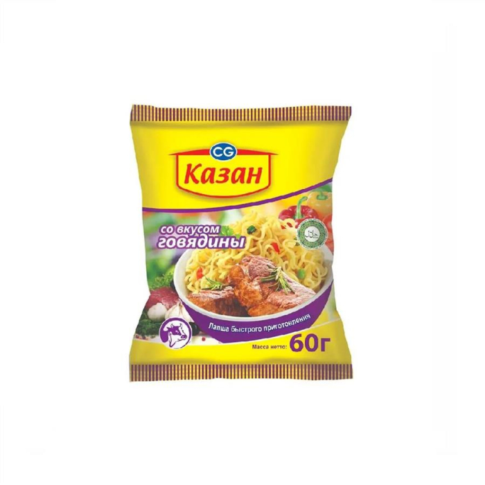 Лапша KAZAN 60гр