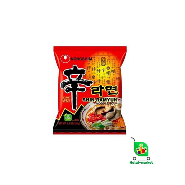 Лапша SHIN NOODLE 120гр