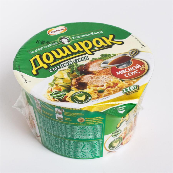 Лапша ДОШИРАК Сытный Обед Куринный 110гр