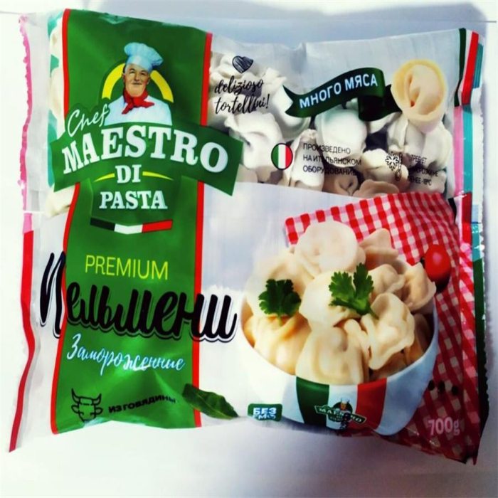 Пельмени из мяса говядины MAESTRO 700гр