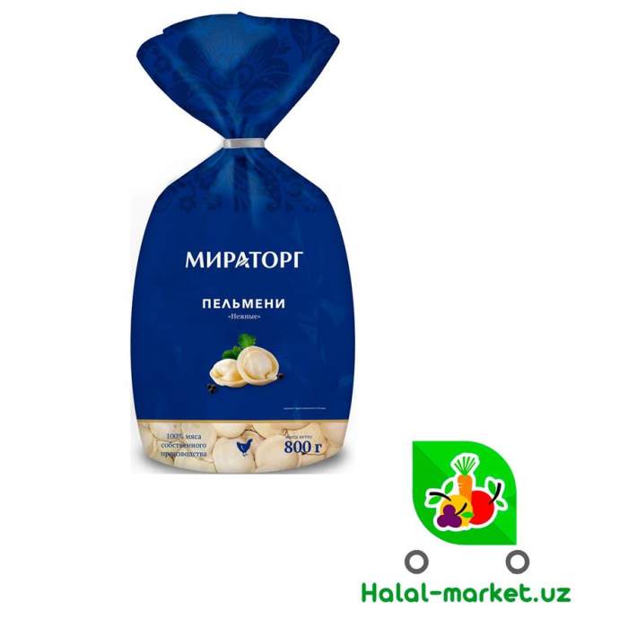 Пельмени с/м ПАКЕТ Деревенские,Нежные 800г