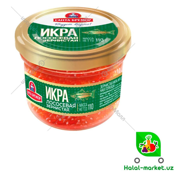 Икра Санта Бремор Форель 110г ст/б