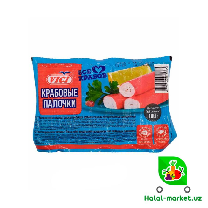 VICI Крабовые палочки 100гр Имитация