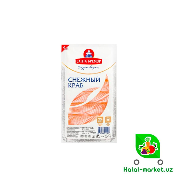 Палочки Снежный Краб САНТА БРЕМОР 150гр