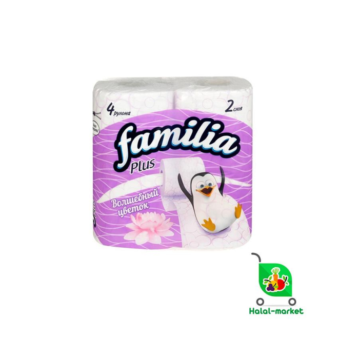 Туалетная Бумага Familia plus Волшебный Цветок 2 рулон