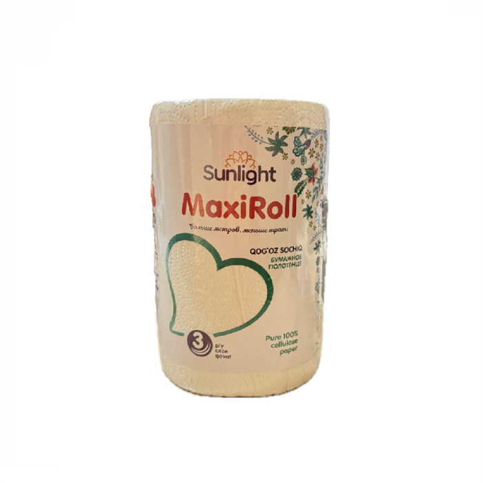 Бумажные Полотенца SUNLIGHT MAXIROLL 1шт