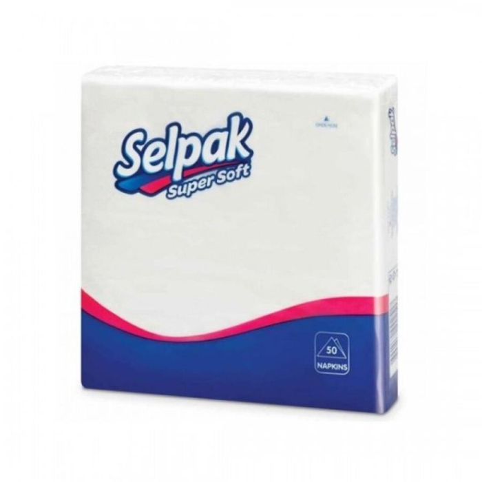 Салфетки SELPAK Бумажные 50шт