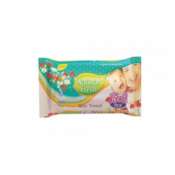 Салфетки NATURAL FRESH Дет 15шт