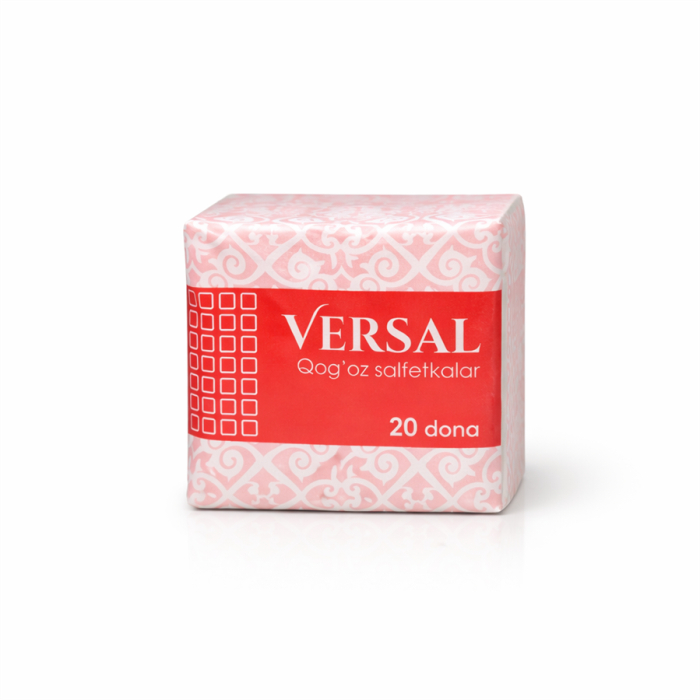 Сухие салфетки VERSAL 20шт