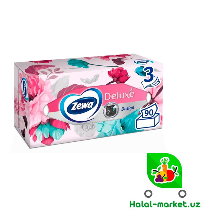 Салфетки Zewa Delux Design 1шт