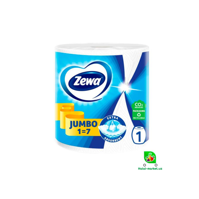 Бумажные Полотенца ZEWA JUMBO 1=7