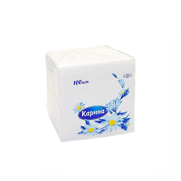 Салфетки КАРИНА 100шт