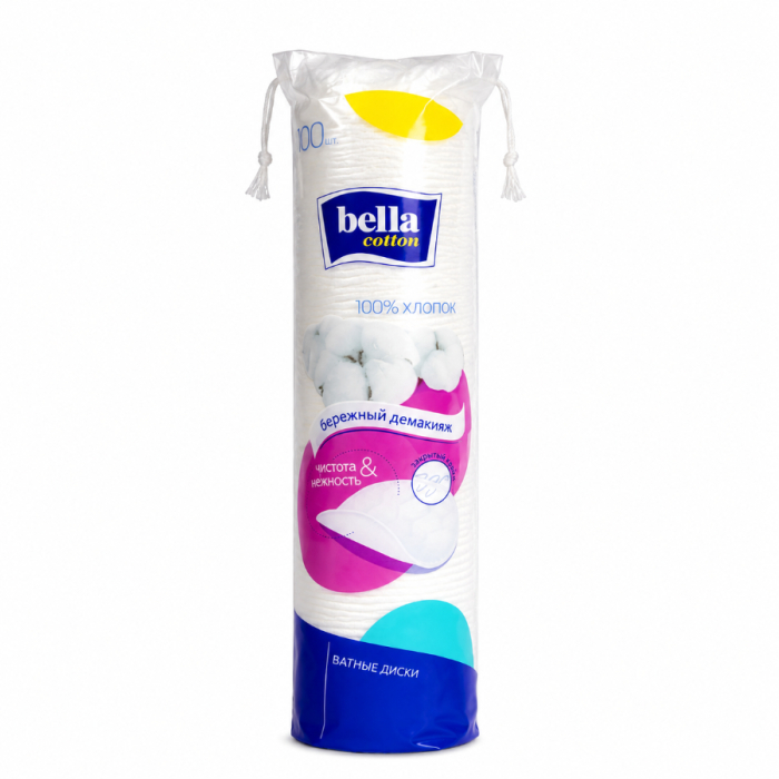 Ватные диски BELLA 100шт