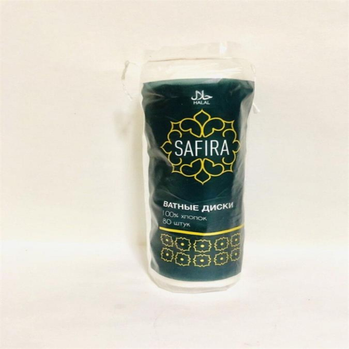 Ватные диски SAFIRA 80шт