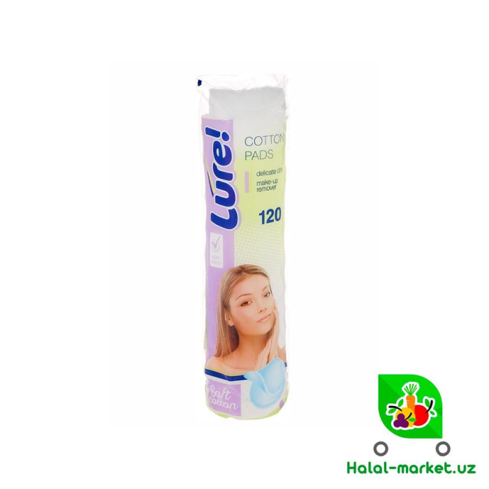 Ватные диски LURE 120шт