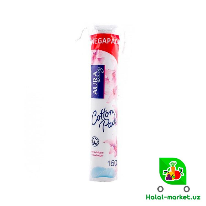 Ватные диски AURA 150+30шт