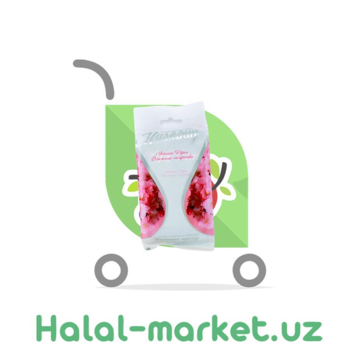 Влажные салфетки Hushbuy Весеные Цветы 10шт