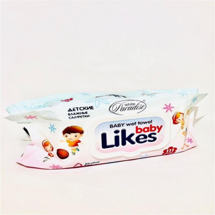 Влажные салфетки PARADISE №777 111шт