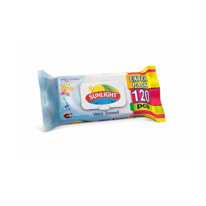 Влажные Салфетки SUNLIGHT Sensetive & Soft/Kids 120шт