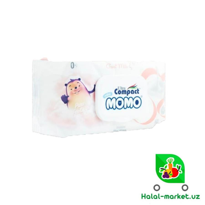 Влажные салфетки COMPACT Mini Momo 60шт