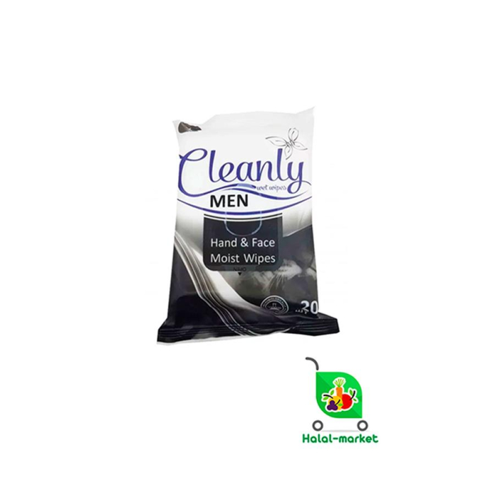 Влажные Салфетки Cleany MEN 20шт
